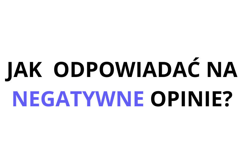 negatywne opinie w google, usuwanie opinii google, opinie google